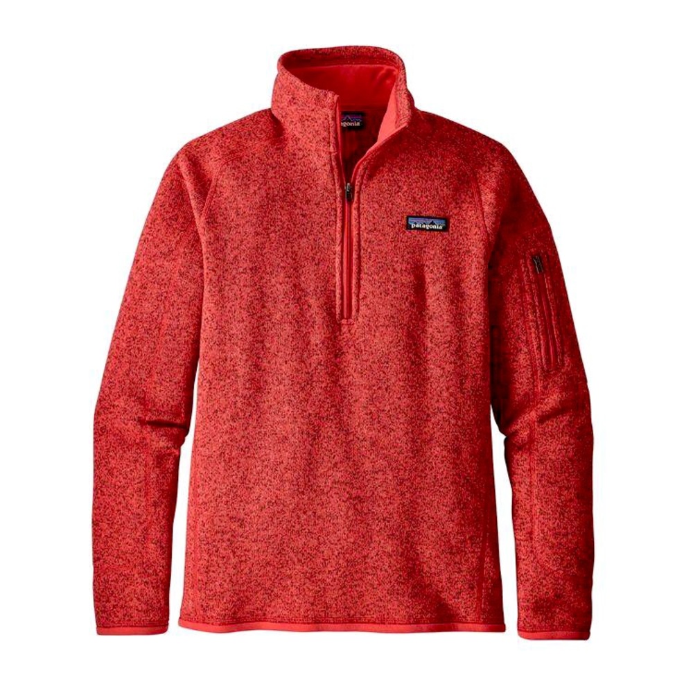 Women’s Patagonia Better Sweater 1/4 Zip - Red
